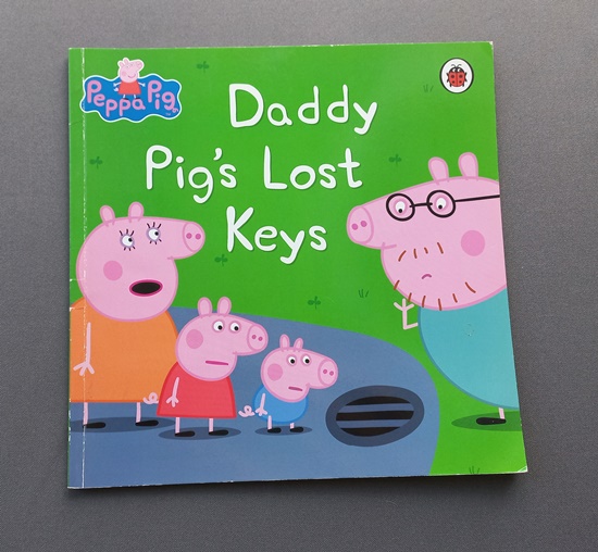 Peppa Pig Daddy Pig’s lost keys REDDBOX